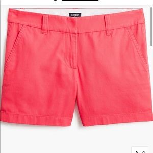 NWT J. Crew 5" classic chino short